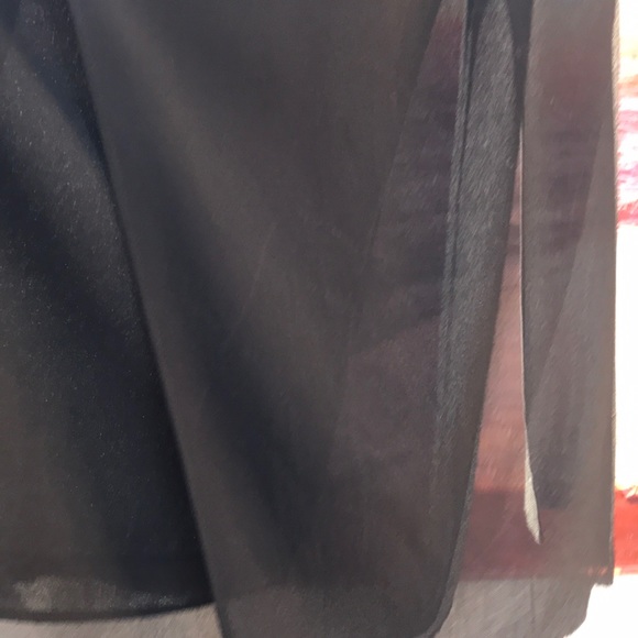 J.R. NITES sheer evening skirt - Picture 4 of 5